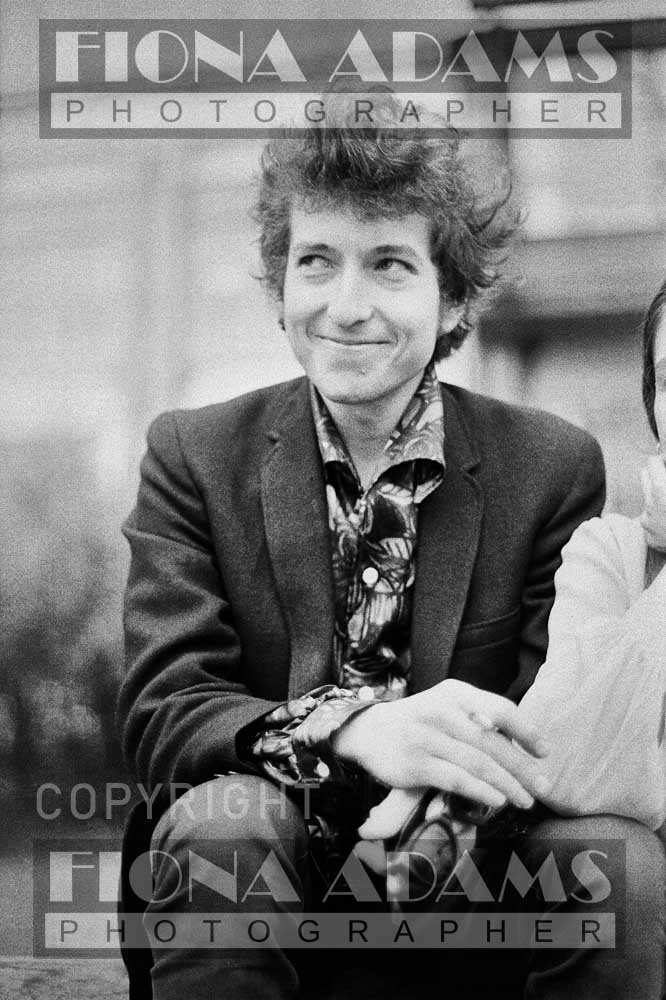 Bob Dylan by Fiona Adams 1966